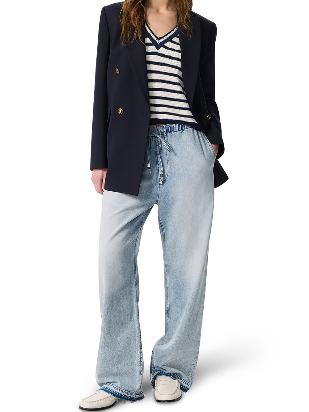 RAG & BONE WENTWORTH LORI BEACH DENIM PANTS